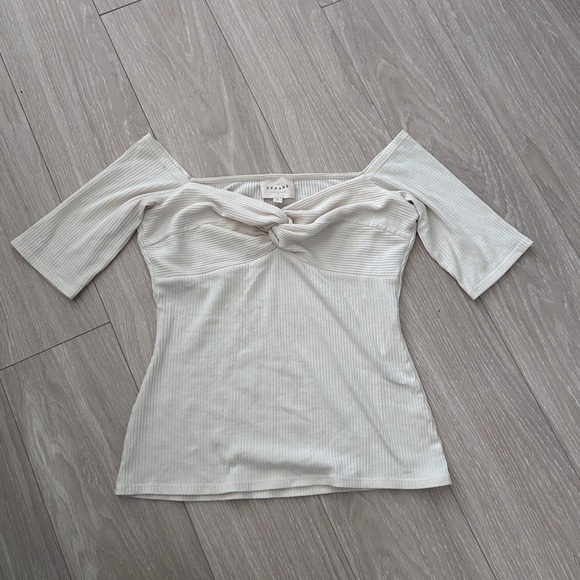 Sezane Caro Top in Cream Size S - Picture 4 of 11